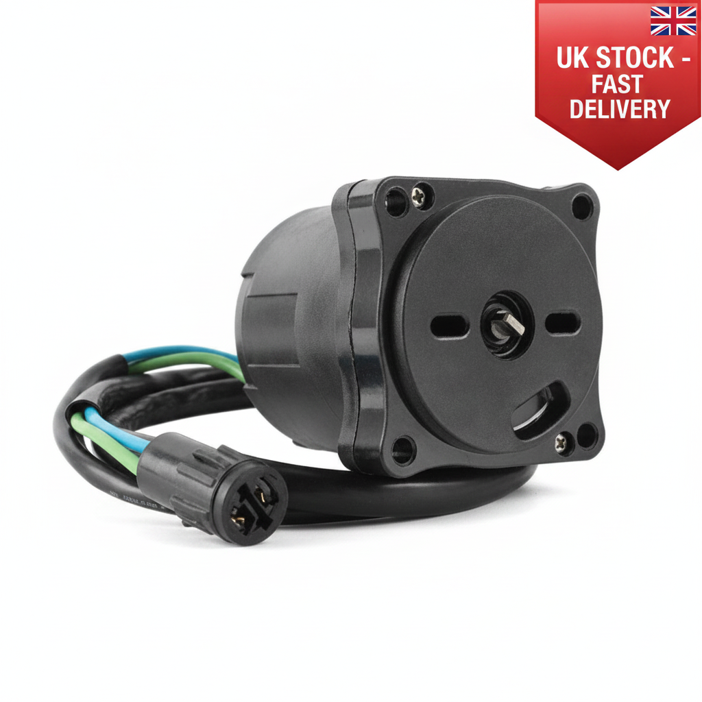 Power Trim Motor Suzuki DF70A DF80A DF90A Outboard 2009-2016 38100-87L00 PTT - UK Stock image 1