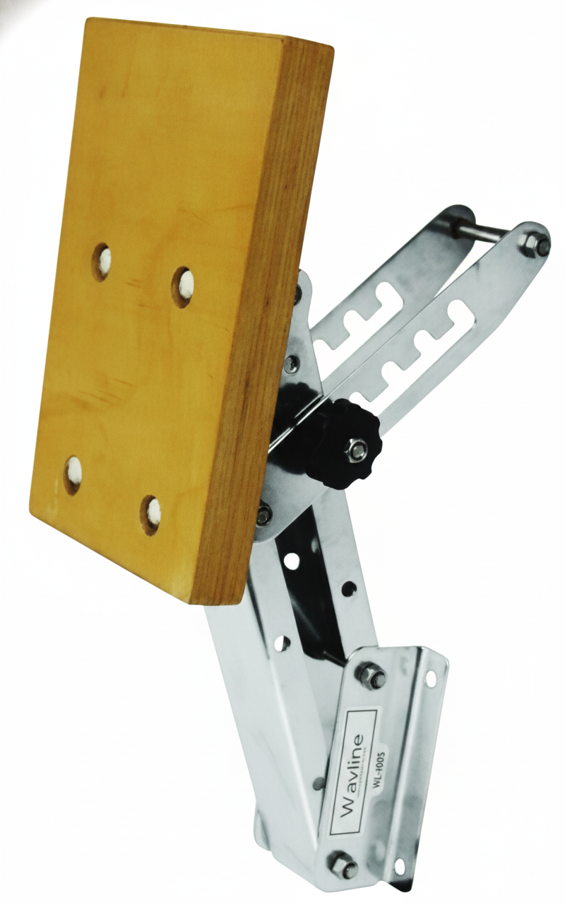 Outboard Engine Waveline Outboard Bracket S/S 25HP (60kg) | 4Boats - Technical specification image 4