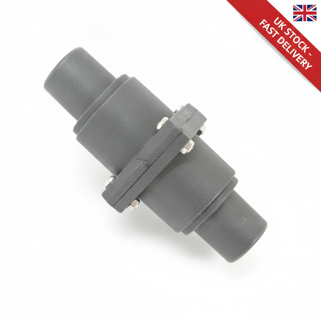 In-line check valve for hose 25.4 mm or 38.1 mm | 4Boats - UK Stock image 1