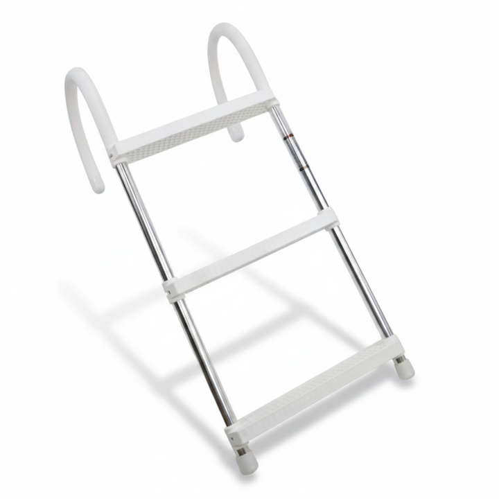 Hook-over Aluminium Boarding ladder, 3 steps | 4Boats - Catalogue image 4