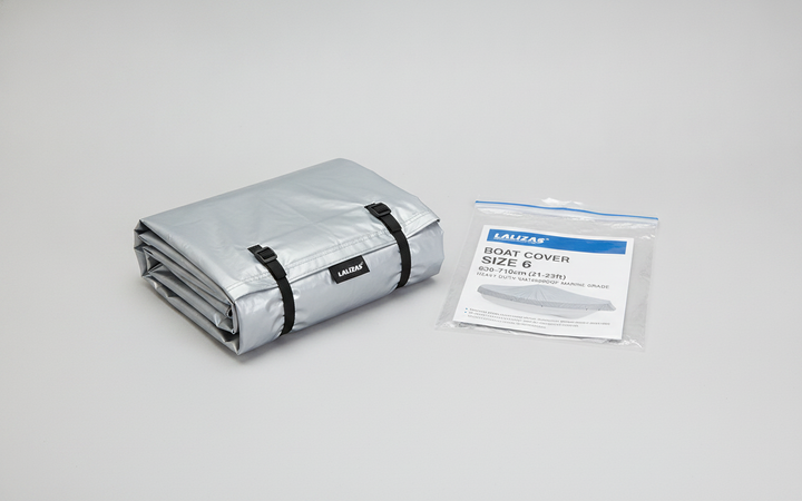 Boat Cover Size 6 | 630-710cm (21-23ft) | Heavy Duty Waterproof Marine Grade - Catalogue image 4
