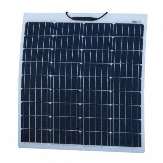 80W Reinforced semi-flexible solar panel with a durable ETFE coating - 4Boats