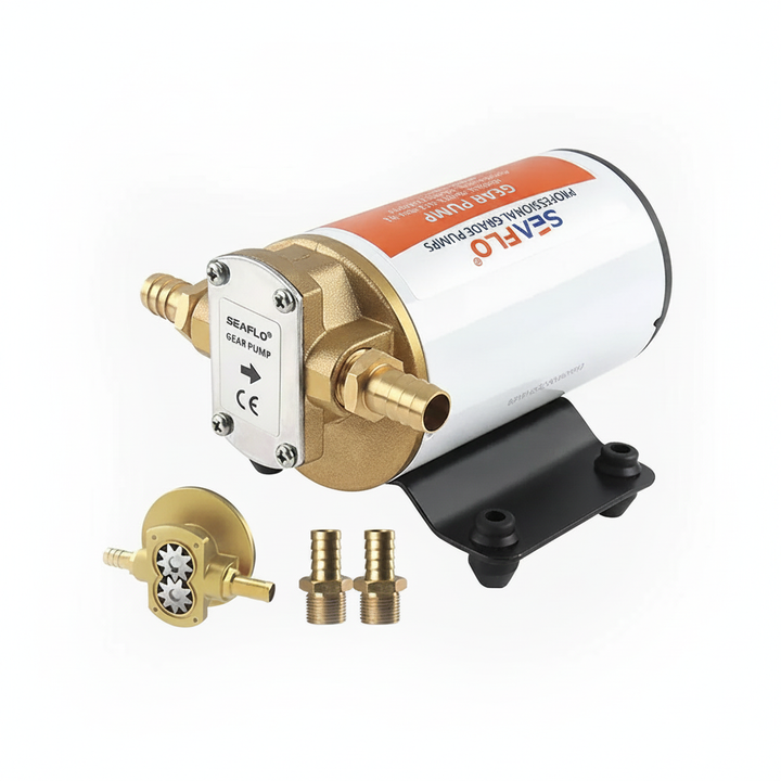 Seaflo Oil Gear Pump 12V 12.0 LPM (3.2 GPM) | 4Boats - Technical specification image 4