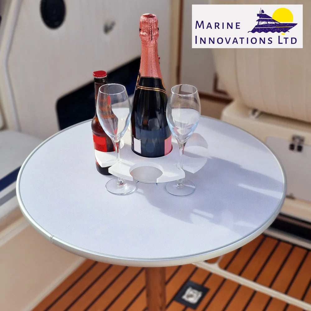 The Boat Bar Bundle - Holds up to 8 drinks and a bottle, fits to your table leg