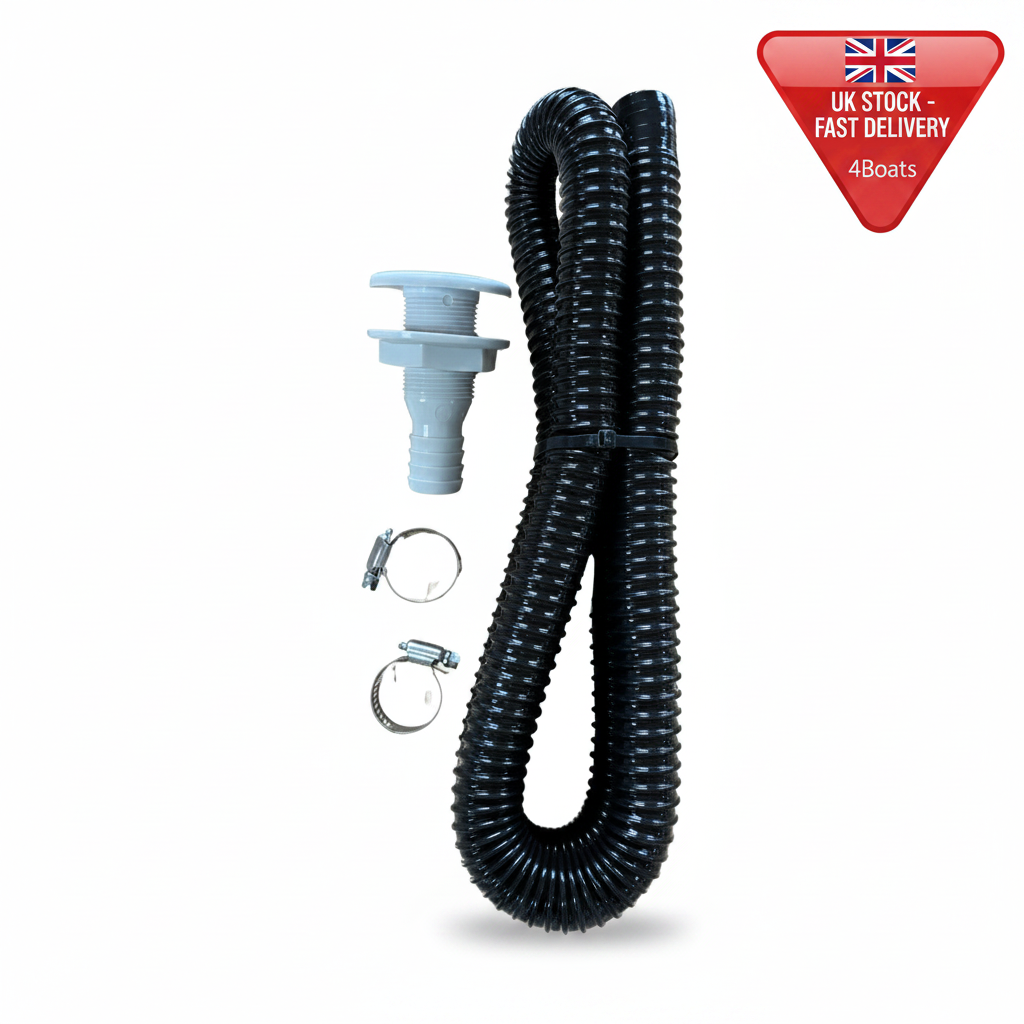 Seaflo Marine Bilge Pump Plumbing Kit 25 mm | 4Boats - UK Stock image 1