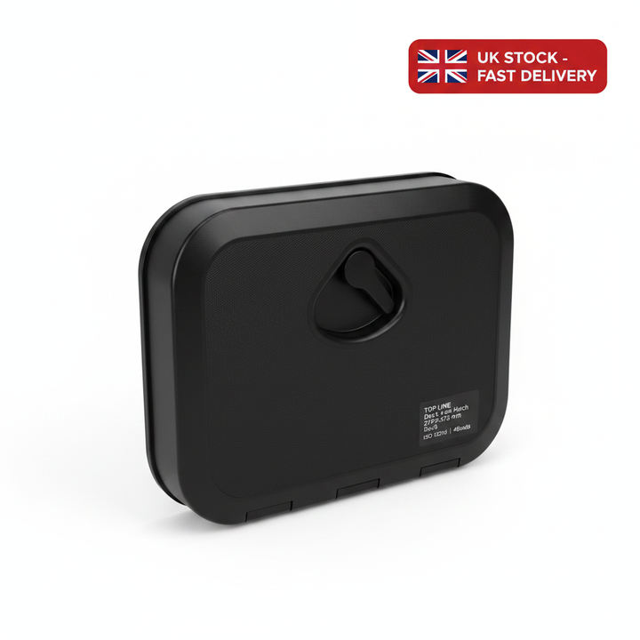 TOP LINE Deck Hatch 270×375 mm Black ISO 12216 | 4Boats - UK Stock image 1