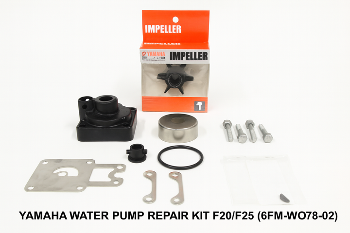 Yamaha Water Pump Repair Kit – F20/F25 Outboards (6FM-W0078-02)