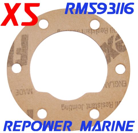 5 x Water Pump Gaskets for Yanmar 2GM, 2GM20, 3GM30