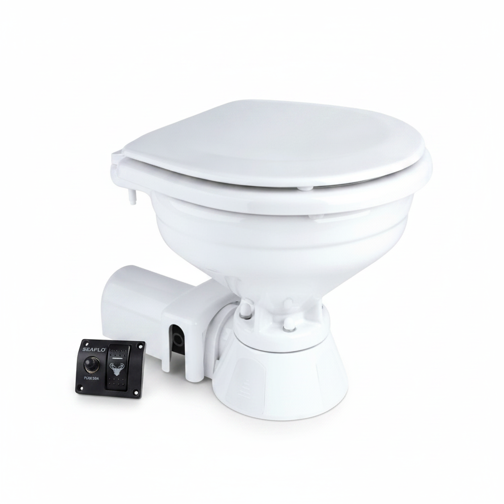 SEAFLO Marine 12V/24V Electric Marine Toilet Regular Hor - Technical specification image 4