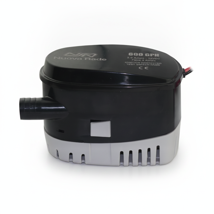 Submersible 24V Automatic Bilge Pump 2,270 L/h (600 GPH) | 4Boats - Studio image 1