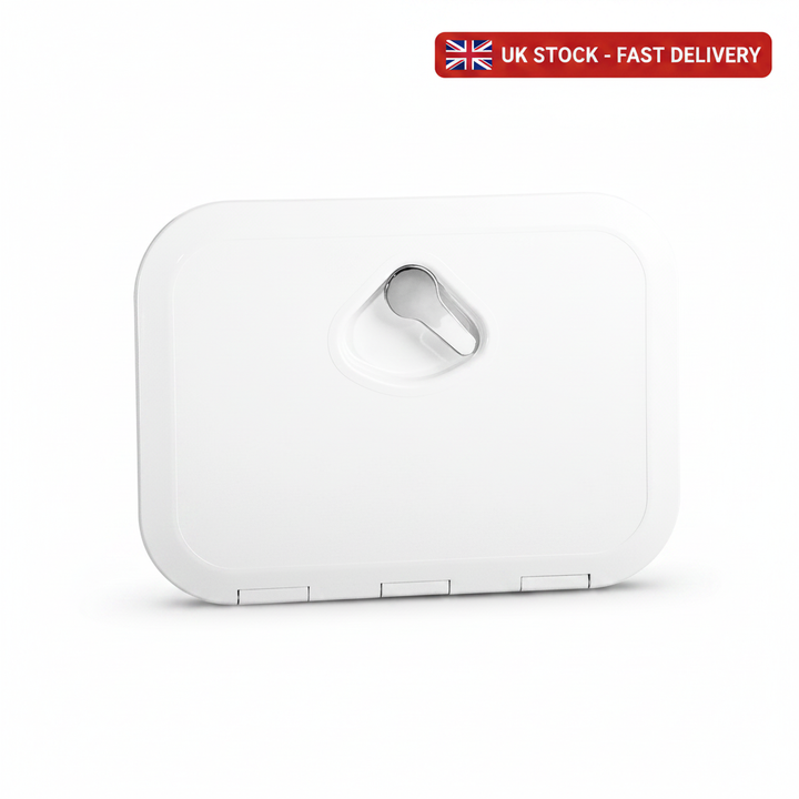 KROME Hatch White 270 × 375 mm Deck Hatch | 4Boats - UK Stock image 1