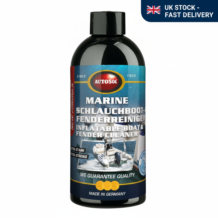 Autosol Marine Inflatable Boat & Fender Cleaner 500ml - For PVC Hypalon RIB - UK Stock image 1