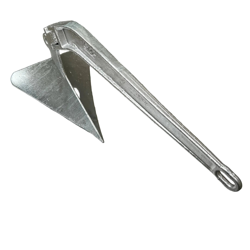 Galvanized Plough Anchors – strong hold in sand & mud | 4Boats