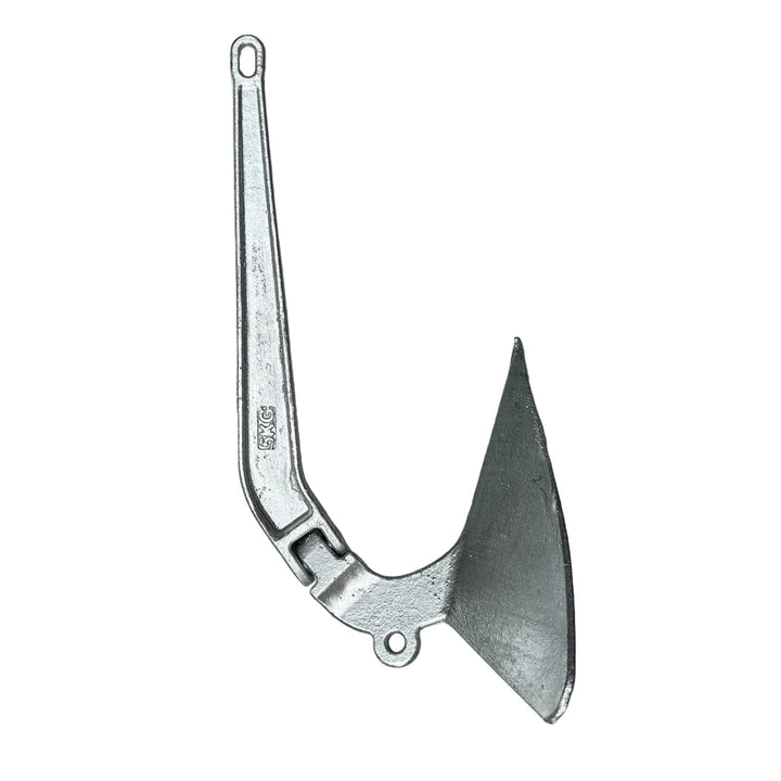 Galvanized Plough Anchors – strong hold in sand & mud | 4Boats