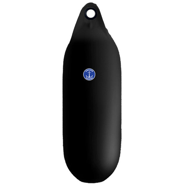 Chubby Single Eye Fender 19 × 71 cm (7.5 × 28) Black | 4Boats
