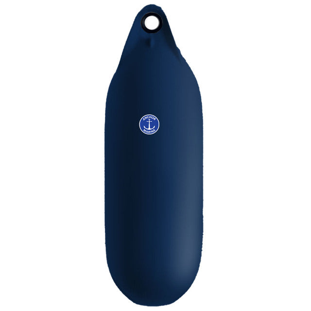 Chubby Single Eye Fender 19 × 71 cm (7.5 × 28 in) Navy | 4Boats