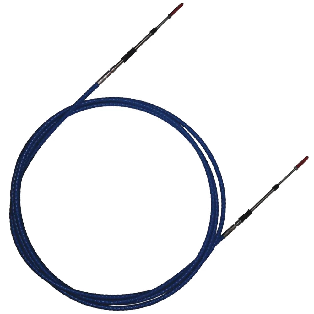 Multiflex Edge 33C High Performance Marine Control Cable - Throttle & Shift Blue - 10ft
