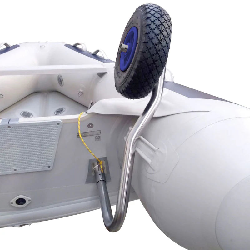 Seago Heavy Duty Dinghy Launching Wheels – 316 Stainless Steel, Pneumatic Tyres, 120kg Capacity