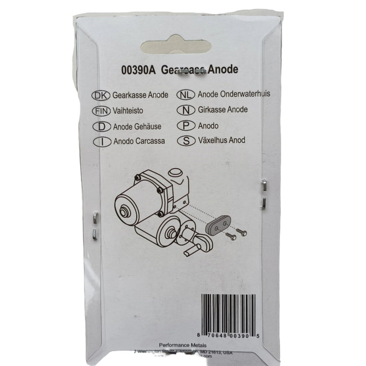 Aluminium Anode for Johnson-Evinrude 9.9HP-15HP 4-Stroke Outboard (2002 – UP)