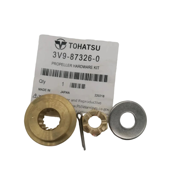 Tohatsu Propeller Hardware Kit 3V9-87326-0 9.9HP 15HP 18HP 20HP Outboard Nut Kit