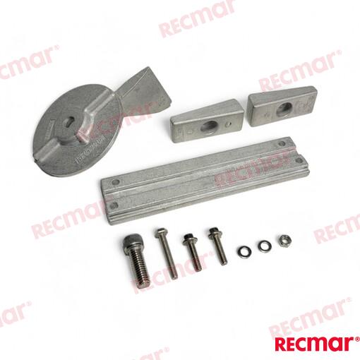 Recmar Mercury Mariner 40–60HP zinc anode kit RECKITM40-60ZN