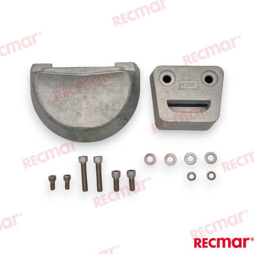 Recmar Volvo Penta SX zinc anode kit RECKITVSXZN