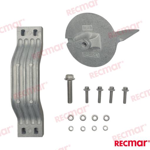 Yamaha 200–250HP Zinc Anode Kit RECKITY200-250ZN – product image for RECKITY200-250ZN