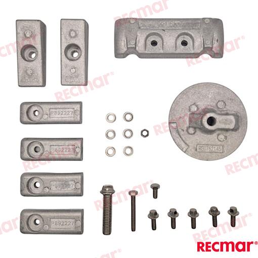 Mercury Verado 6-Cylinder Zinc Anode Kit RECKITMVERADO6ZN – product image for RECKITMVERADO6ZN