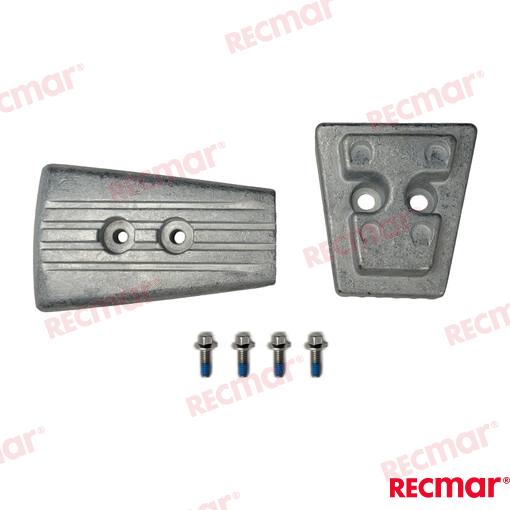 Volvo Penta SX-A Zinc Anode Kit RECKITVSXAZN – product image for RECKITVSXAZN