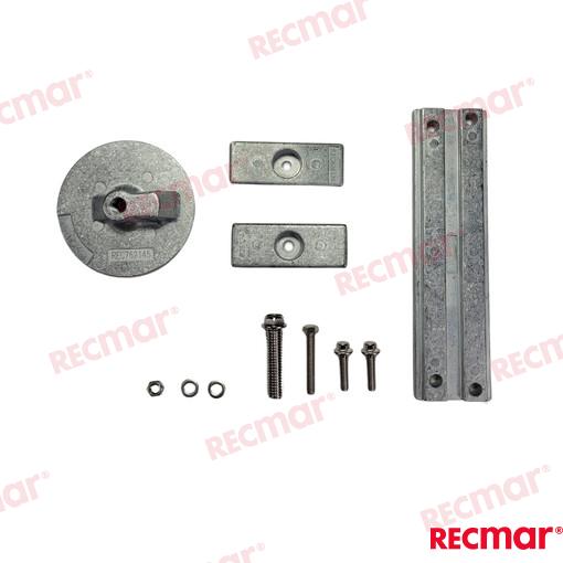 Mercury / Mariner 75–115HP Magnesium Anode Kit RECKITM75-115M – product image for RECKITM75-115M