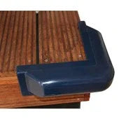 Jetty Corner Fender Navy 31x10x7cm UV Resistant Dock Pontoon Edge Protection