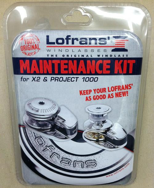 Lofrans Project 1000 X2 Windlass Maintenance Kit 72038 Service Seals O-Rings