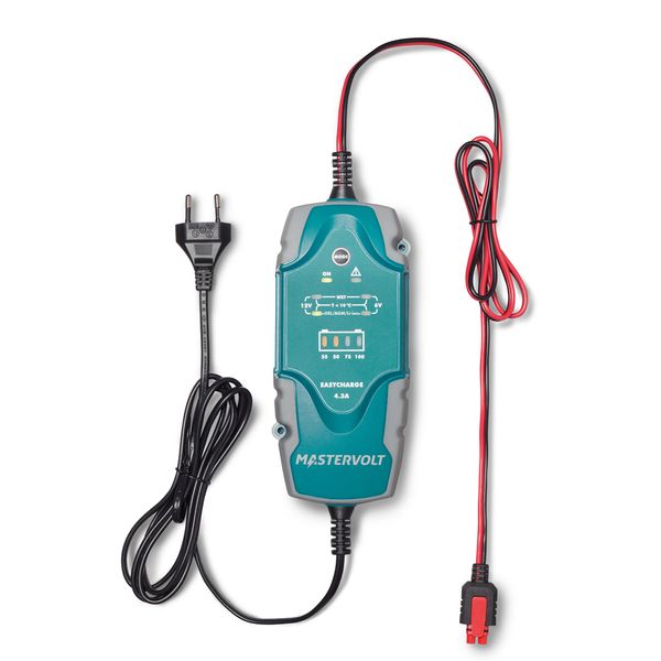 Mastervolt EasyCharge Portable 4.3A (UK) IP65 Battery Charger | 4Boats