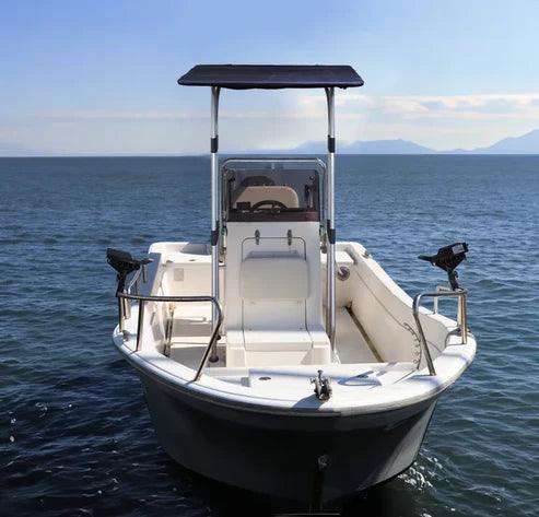 Signature T-Top for Centre Console Boat with Atlas Marine Grade Fabric