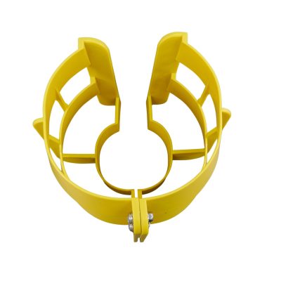 9" Yellow Outboard Propeller Guard Safety Cage For 9.9hp 15hp 20hp Boat Engines