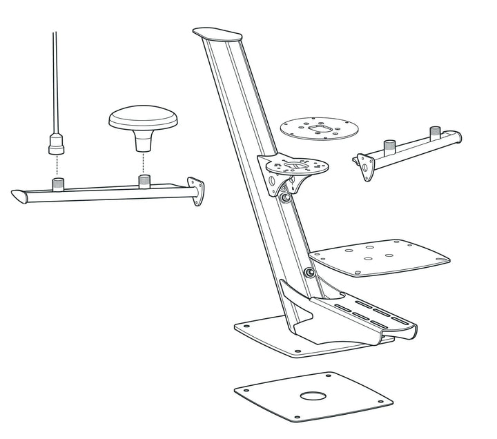 Tapered Mast - 2 Device