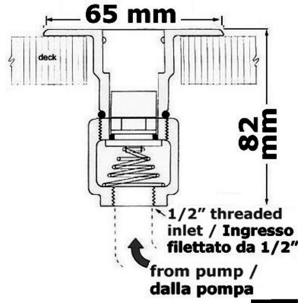 Deck Washdown Fitting