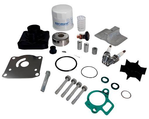 Original service components for Yamaha F25D 2009-On Service Kit