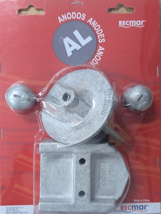 Recmar MerCruiser Alpha One Gen 1 aluminium anode kit RECKITMALPHA1AL