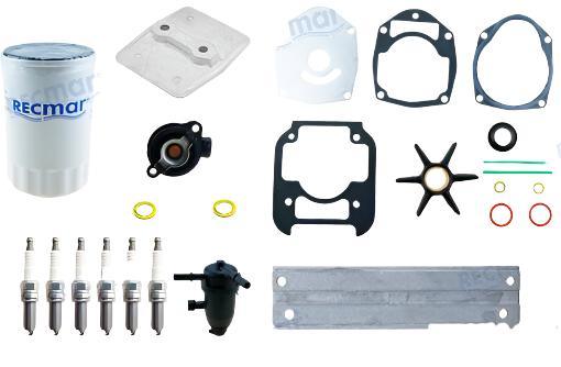 Original service components for Mercury Mariner 175-225HP 3.4L V6 Service Kit