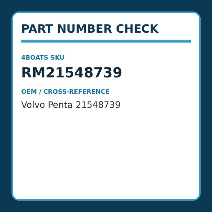 Aftermarket Volvo Penta DPH DPR Steering Hose Kit 21548739 - part number reference