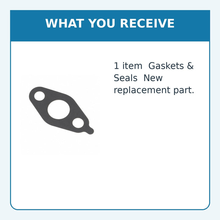 Turbo Oil Feed Gasket for Volvo Penta, Replaces 22206133, 420641 - supplied item