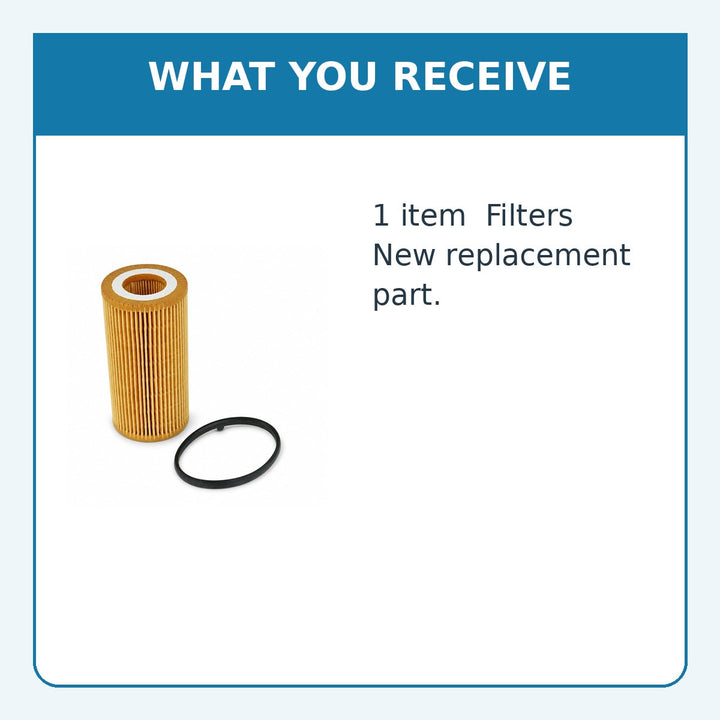 Oil Filter Insert for Volvo Penta D3 Models 2009 - UP, Replaces 30788490 - supplied item