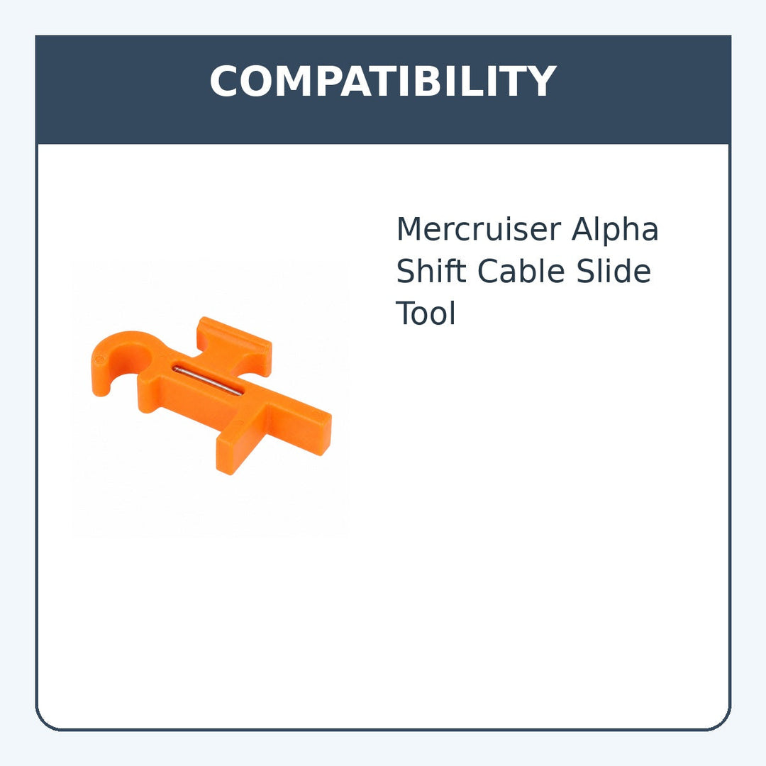Mercruiser Alpha Shift Cable Slide Tool, Replaces 91-865232 - compatibility guide