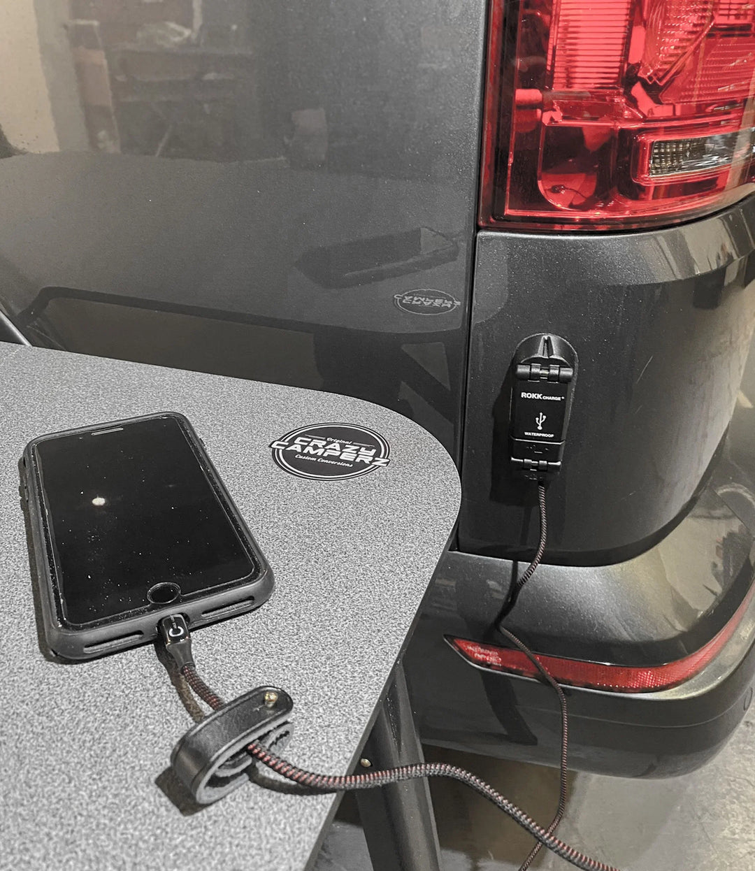Waterproof Dual USB-A Charge Socket