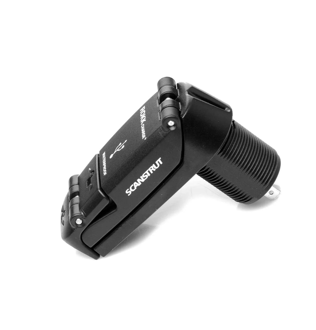Waterproof Dual USB-A Charge Socket
