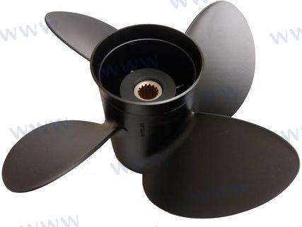 Mercury Mariner MerCruiser 135-300HP Outboard Propeller 14.3 x 19 4-Blade RH Aluminium Solas 1513-143-19