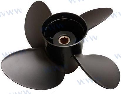 Mercury Mariner MerCruiser 135-300HP Outboard Propeller 14.3 x 19 4-Blade LH Aluminium Solas 1514-143-19
