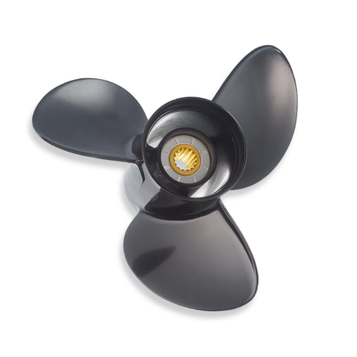 Yamaha Suzuki Tohatsu 50-140HP Outboard Propeller 13.9 x 19 3-Blade RH Aluminium Solas 3411-139-19