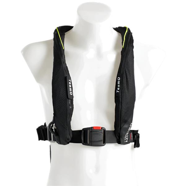 170N Micro Lifejacket Automatic Black Cover / Yellow Trim